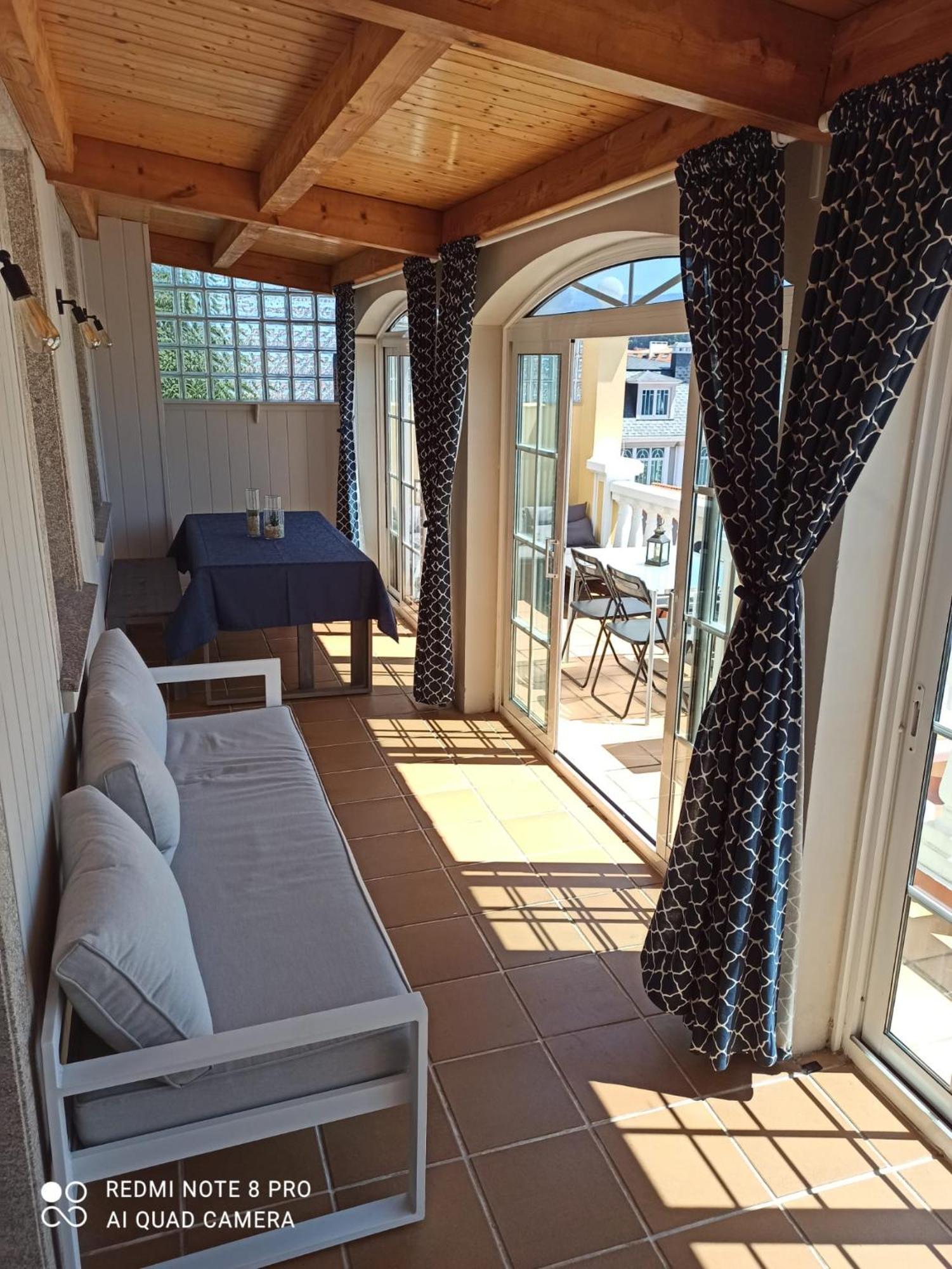 Villa Casa Da Costa - Piso Con Galeria Y Terraza Con Vistas Al Mar à Cedeira Extérieur photo